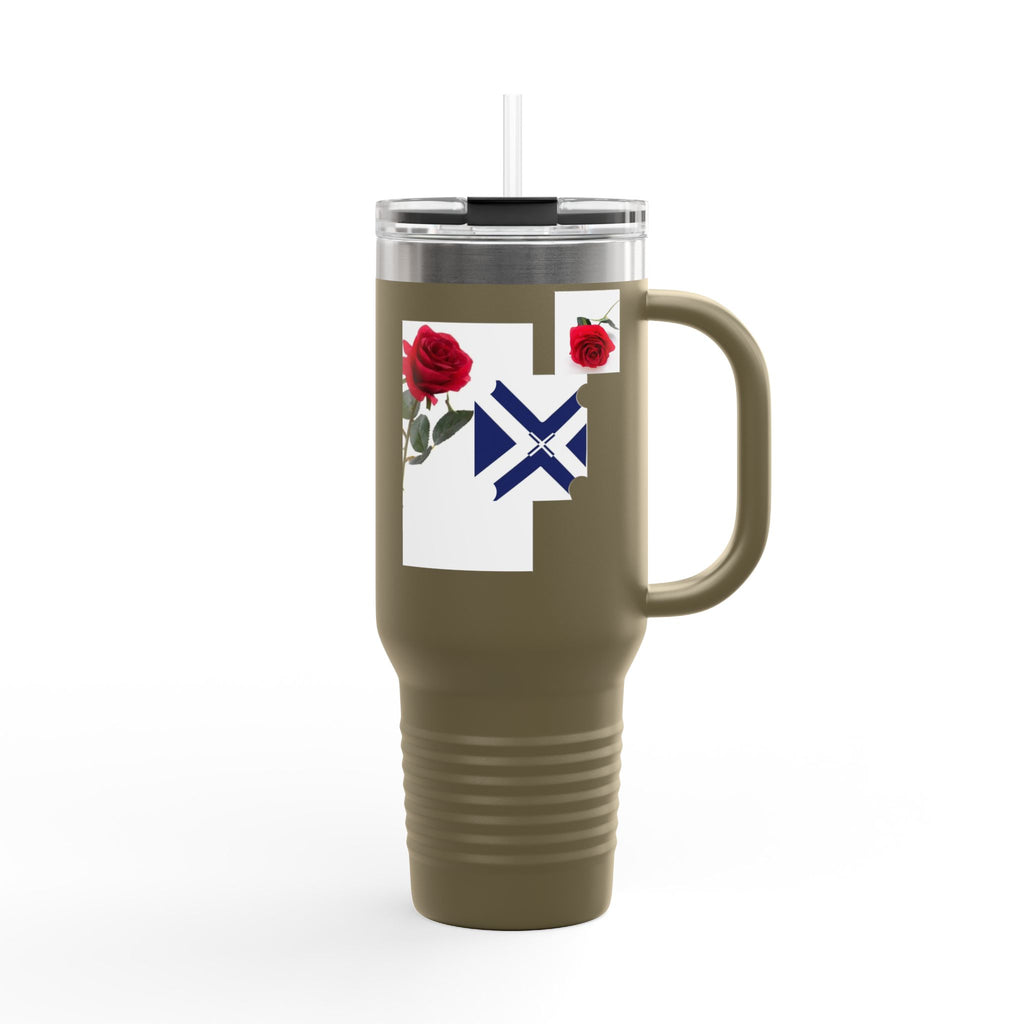 40oz Insulated Travel Mug — XT Rose Design