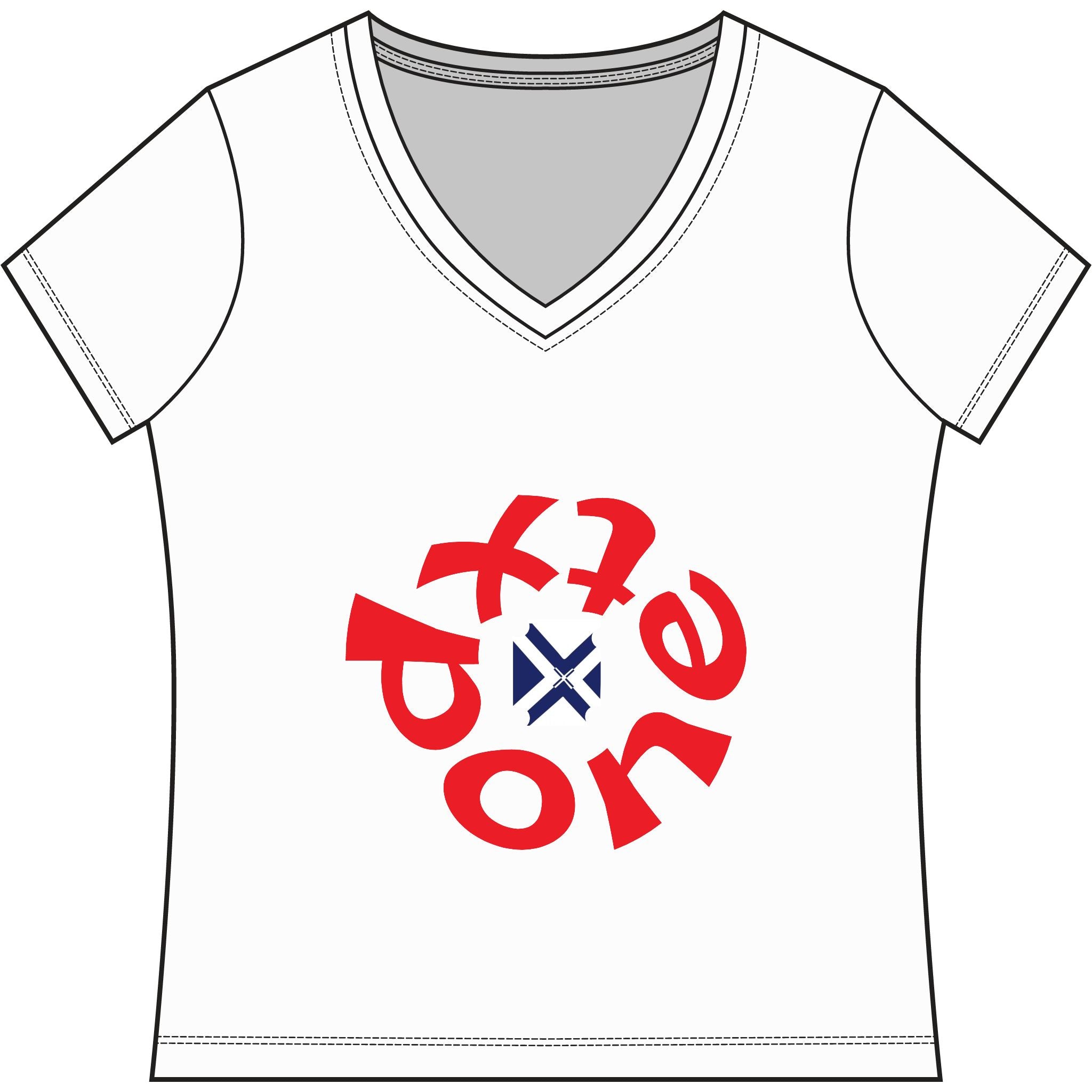 Women's Game V-Neck Tee