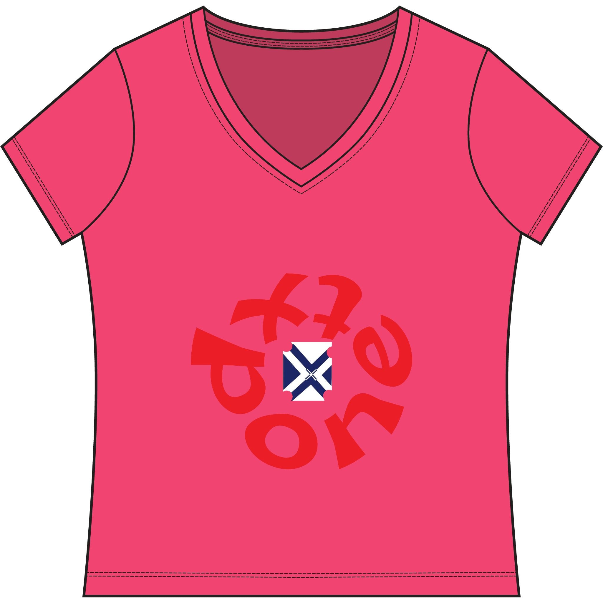 Women's Game V-Neck Tee