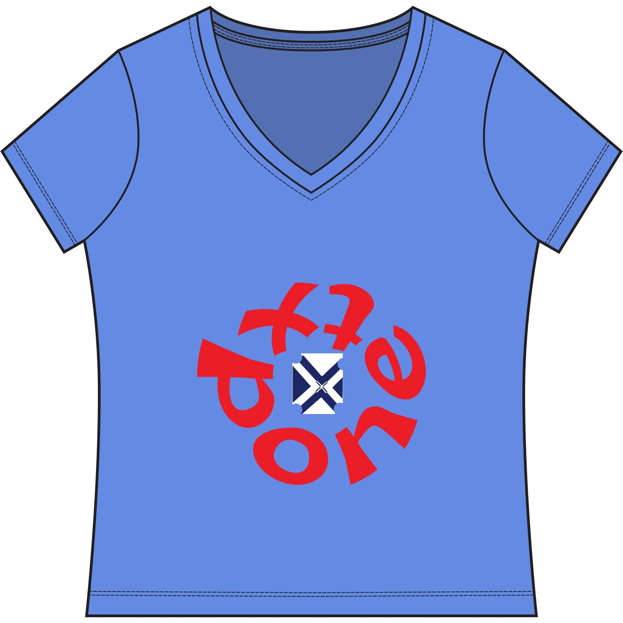 Women's Game V-Neck Tee