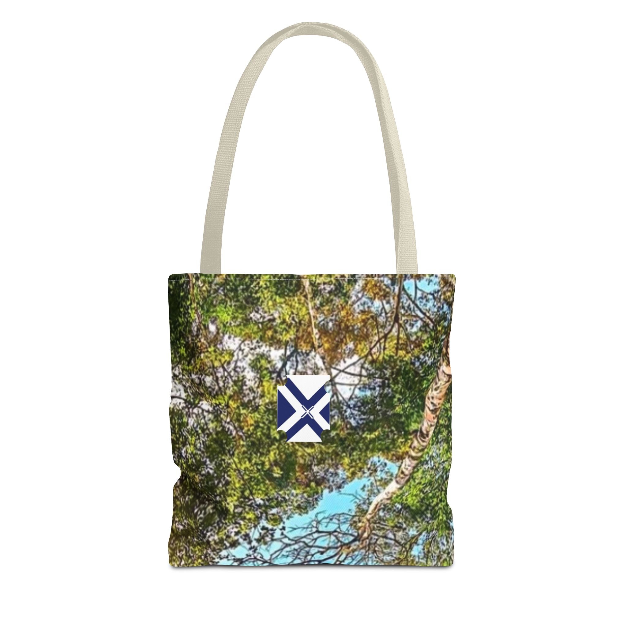 Canopy View Tote Bag — Botanical Sky All-Over Print