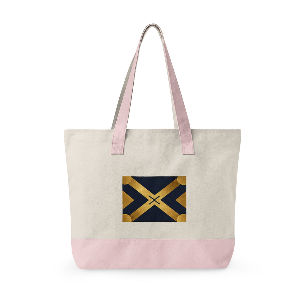 Zippered Canvas Tote