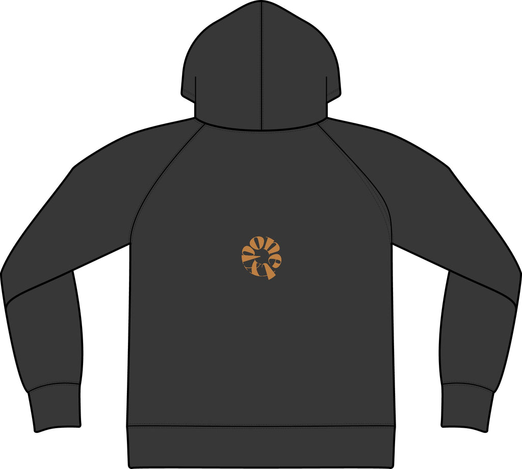 Unisex Icon Lightweight Loopback Terry Hooded Sweatshirt