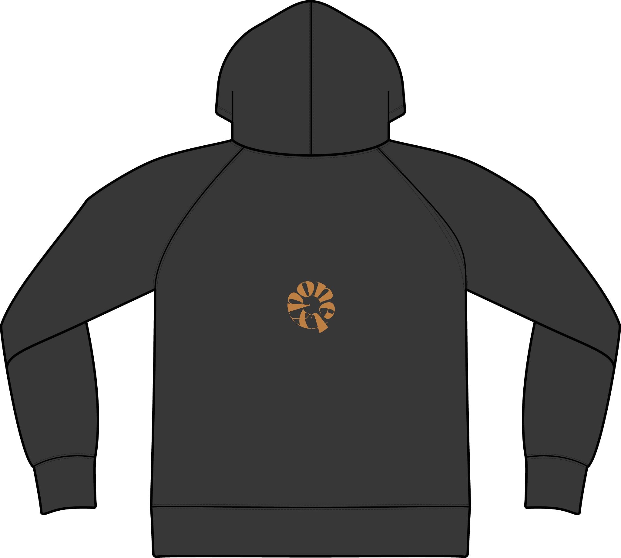 Unisex Icon Lightweight Loopback Terry Hooded Sweatshirt
