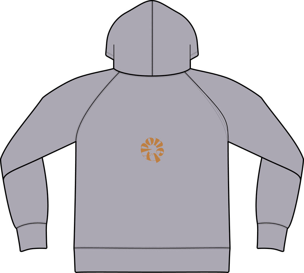 Unisex Icon Lightweight Loopback Terry Hooded Sweatshirt