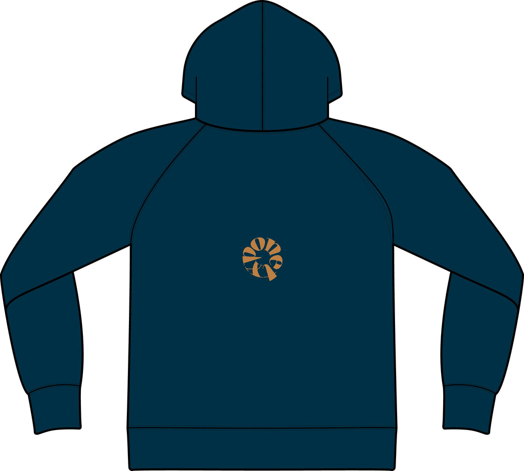 Unisex Icon Lightweight Loopback Terry Hooded Sweatshirt