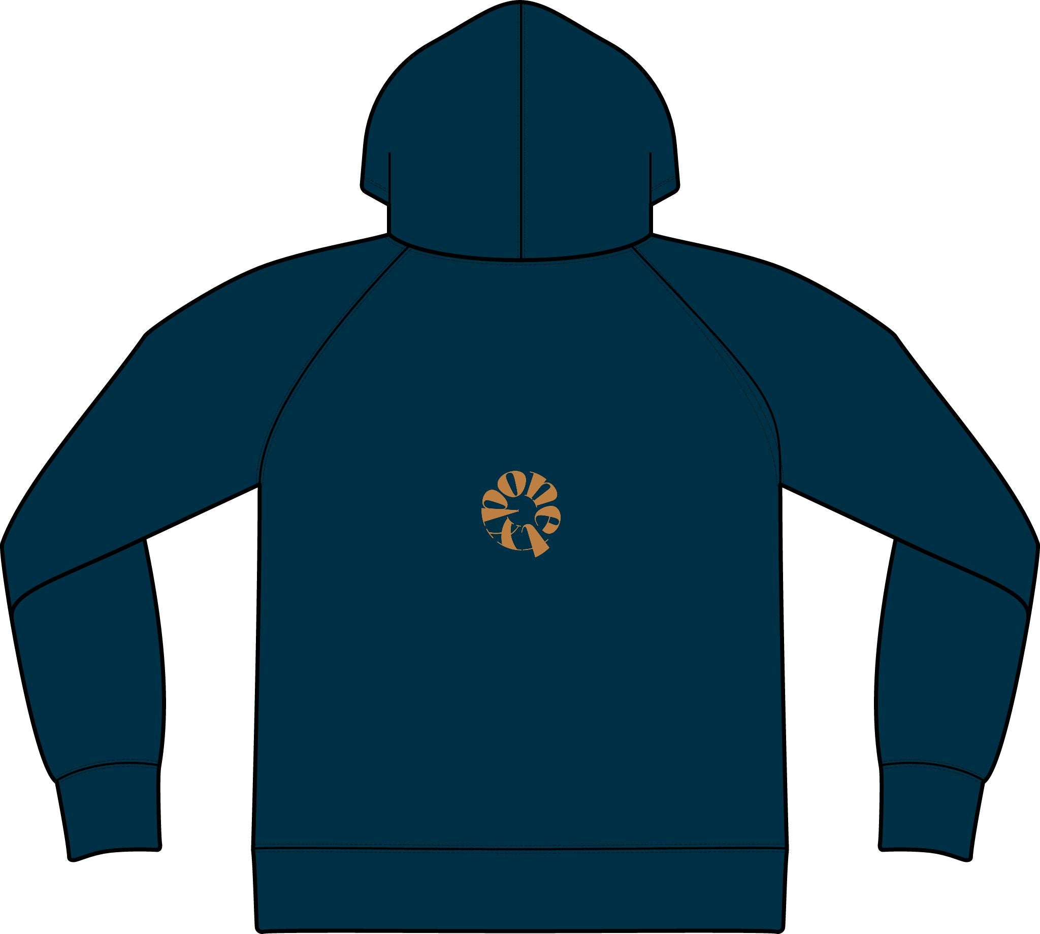 Unisex Icon Lightweight Loopback Terry Hooded Sweatshirt
