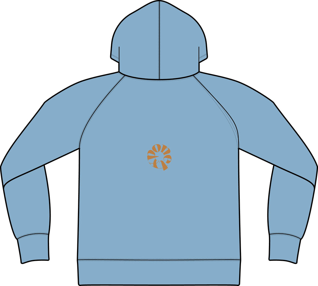 Unisex Icon Lightweight Loopback Terry Hooded Sweatshirt