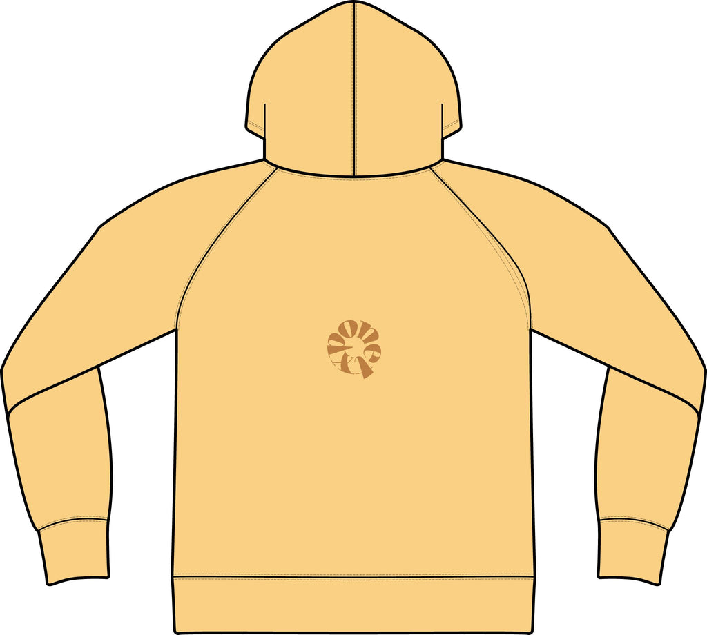 Unisex Icon Lightweight Loopback Terry Hooded Sweatshirt