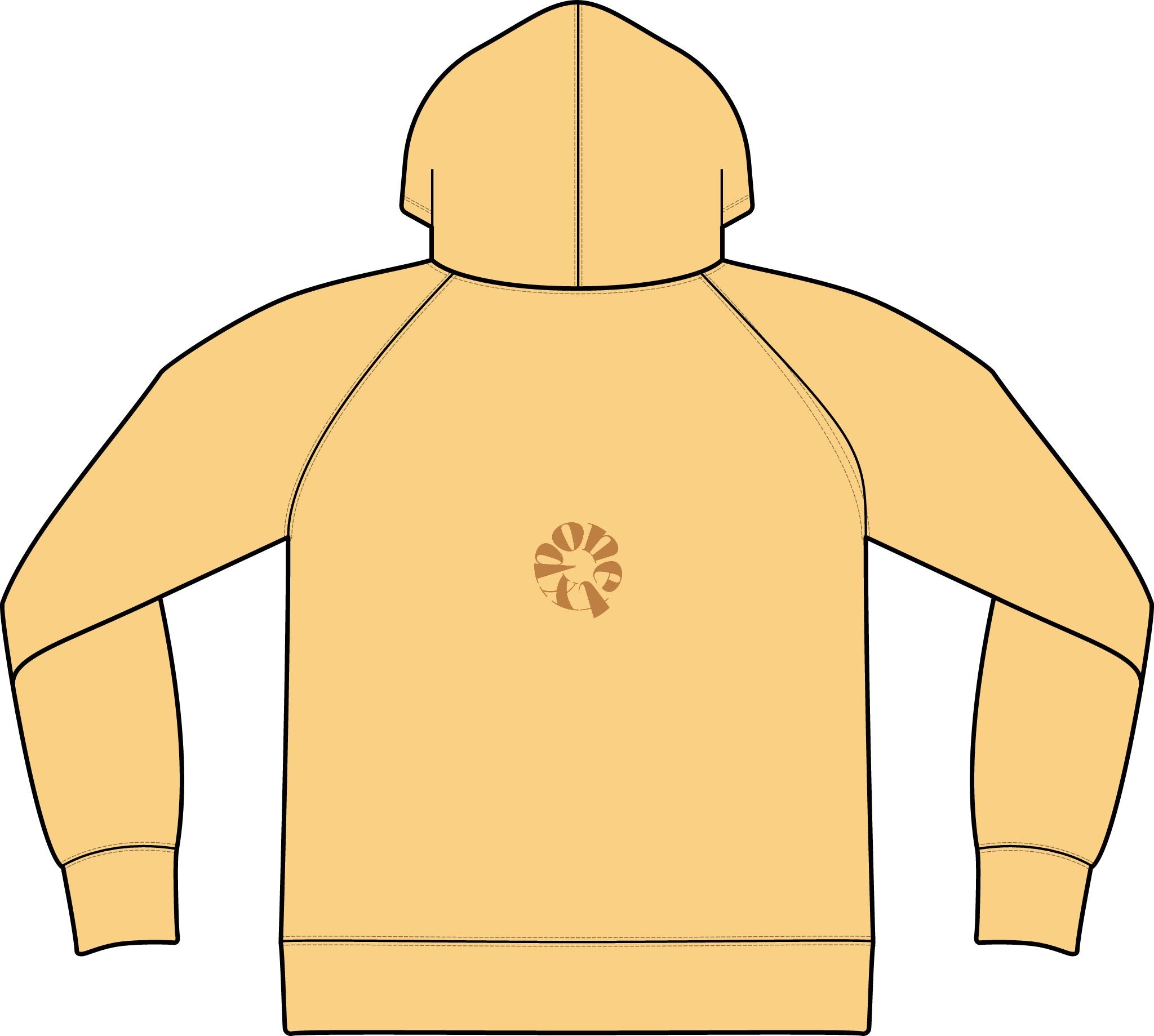 Unisex Icon Lightweight Loopback Terry Hooded Sweatshirt