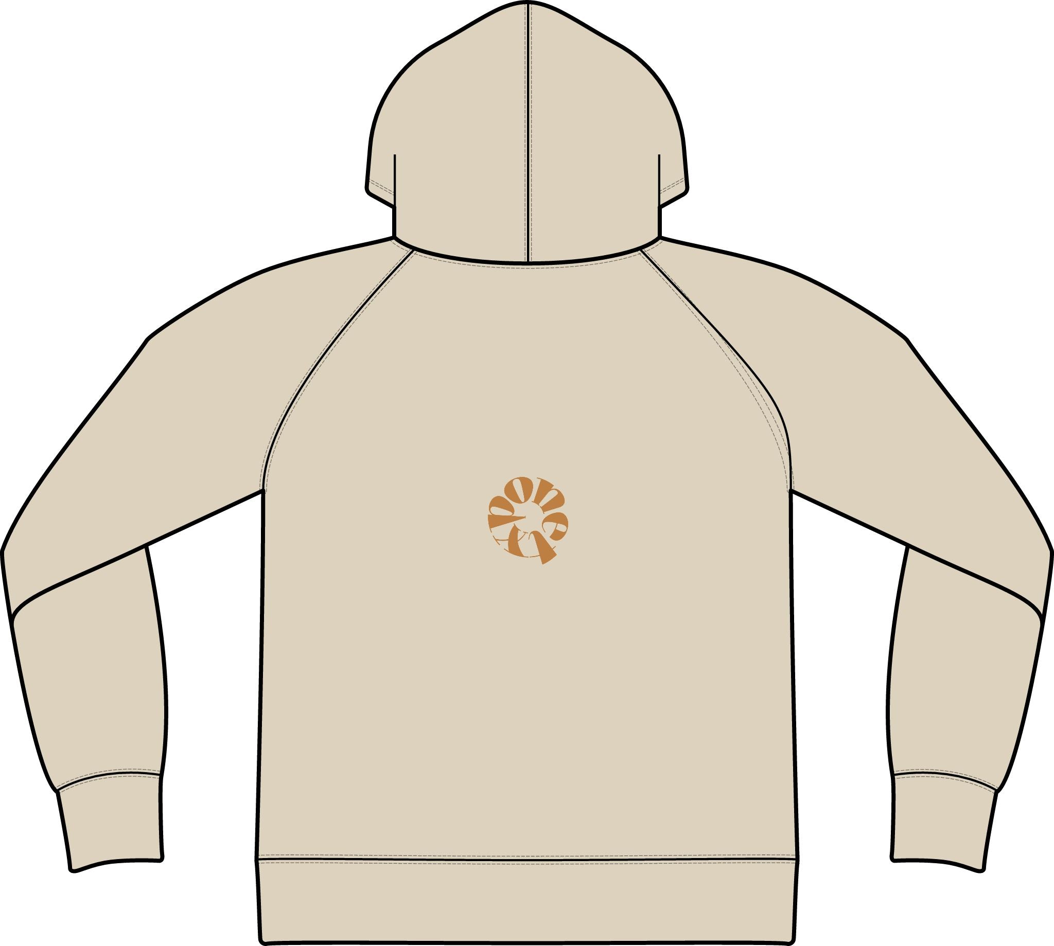 Unisex Icon Lightweight Loopback Terry Hooded Sweatshirt