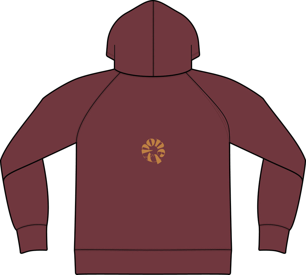 Unisex Icon Lightweight Loopback Terry Hooded Sweatshirt