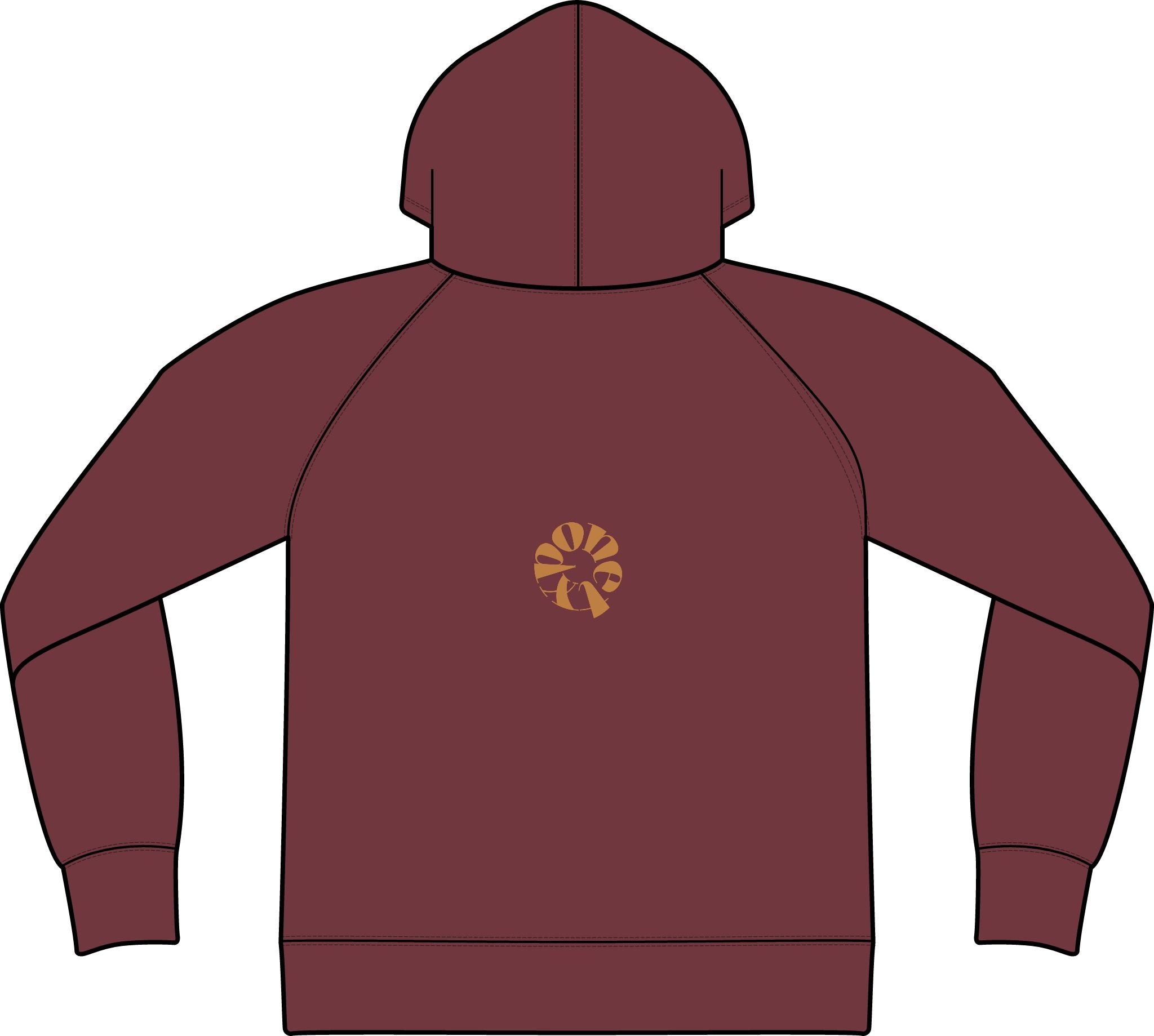 Unisex Icon Lightweight Loopback Terry Hooded Sweatshirt