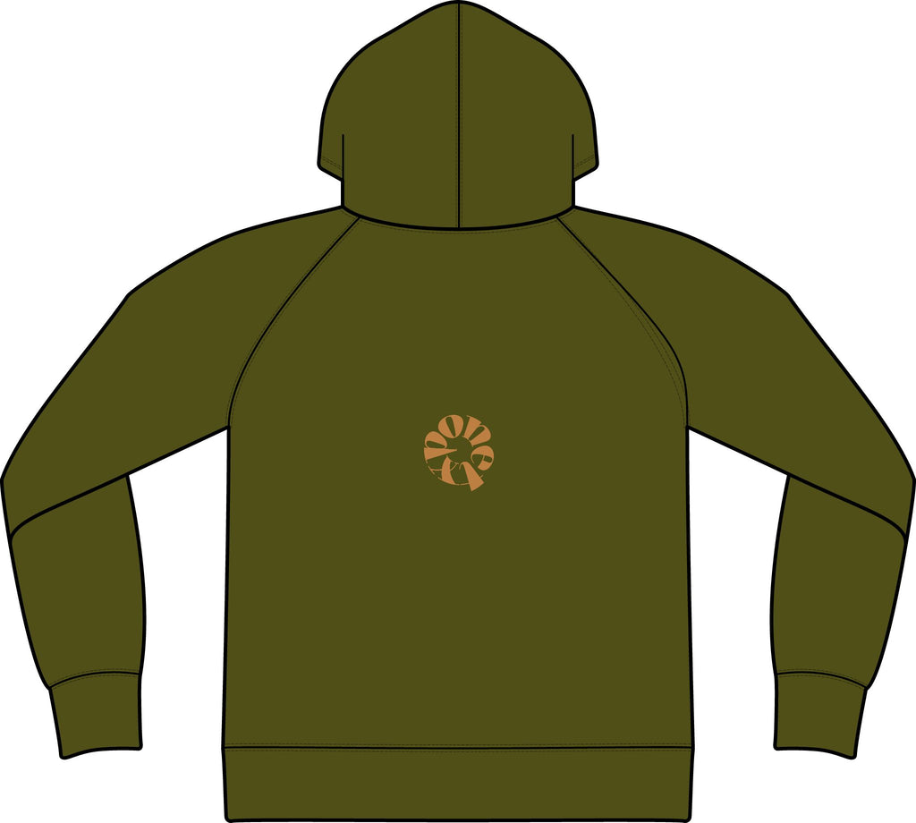 Unisex Icon Lightweight Loopback Terry Hooded Sweatshirt