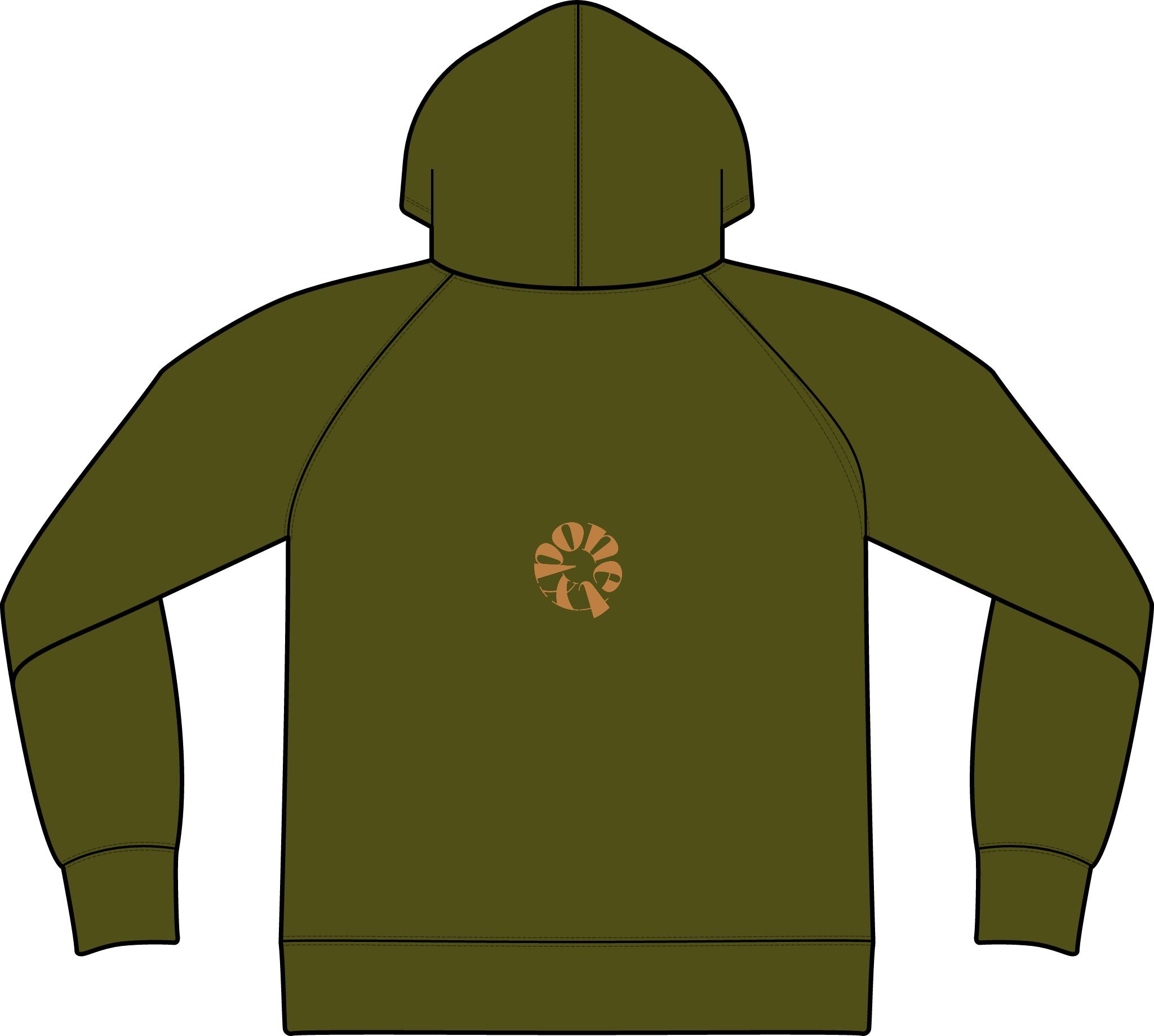 Unisex Icon Lightweight Loopback Terry Hooded Sweatshirt
