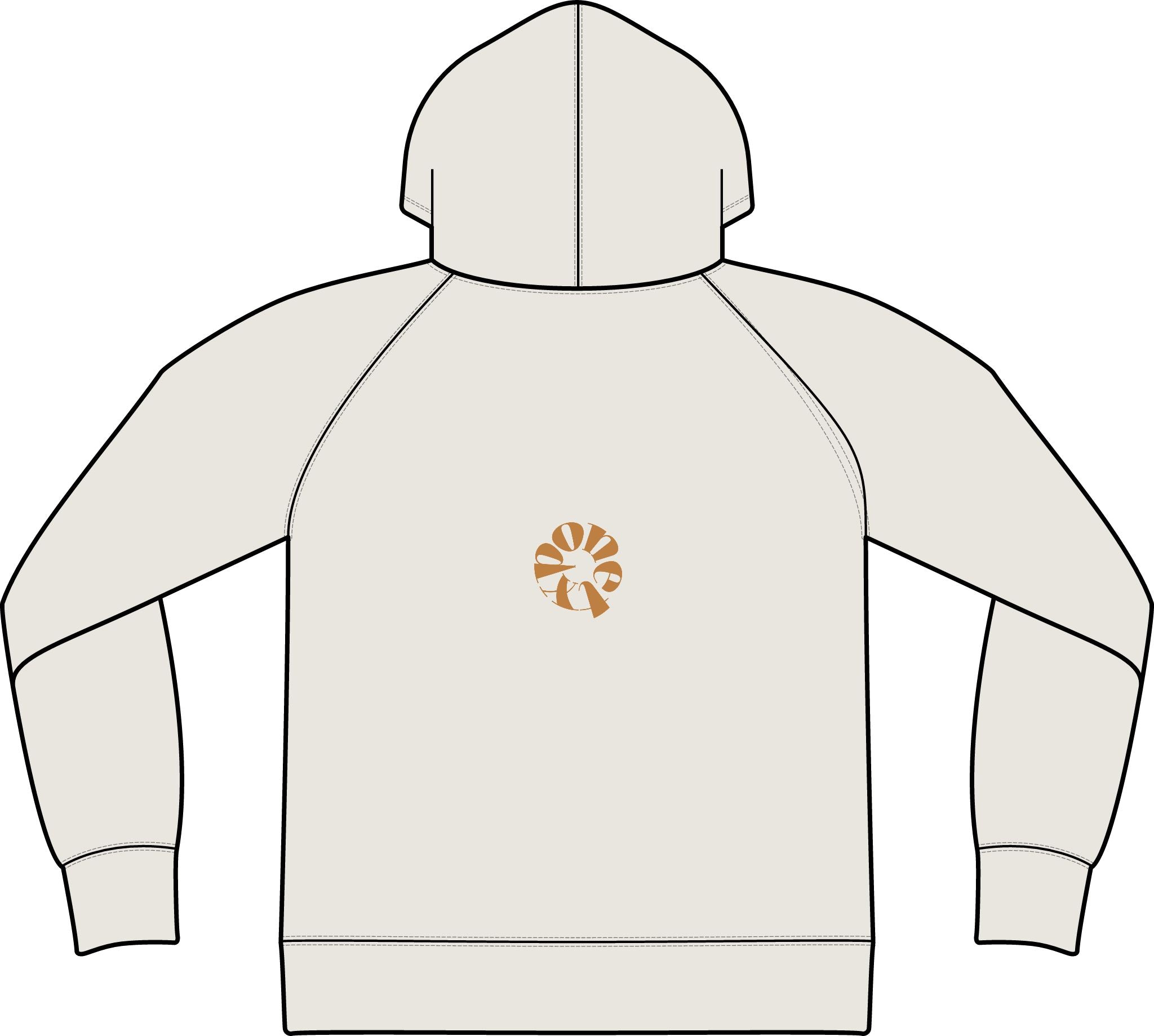 Unisex Icon Lightweight Loopback Terry Hooded Sweatshirt