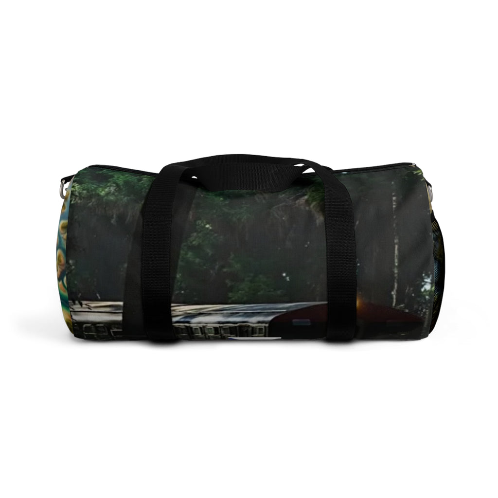 Vintage Car  xT Roadtrip Duffel Bag - Retro Automotive Travel Gym Bag