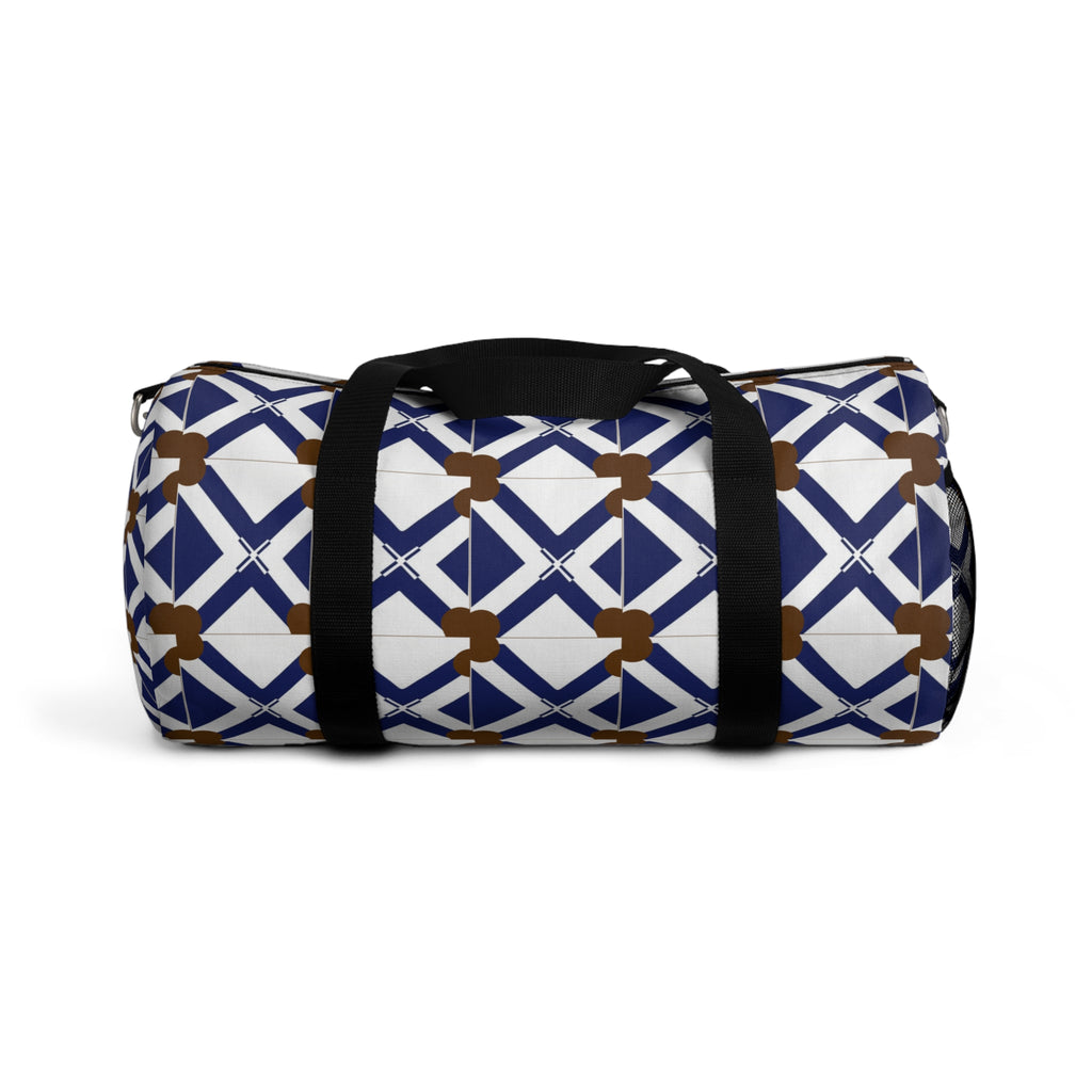 XT8 Brown Tile Duffel Bag — Travel Gym Weekend Bag