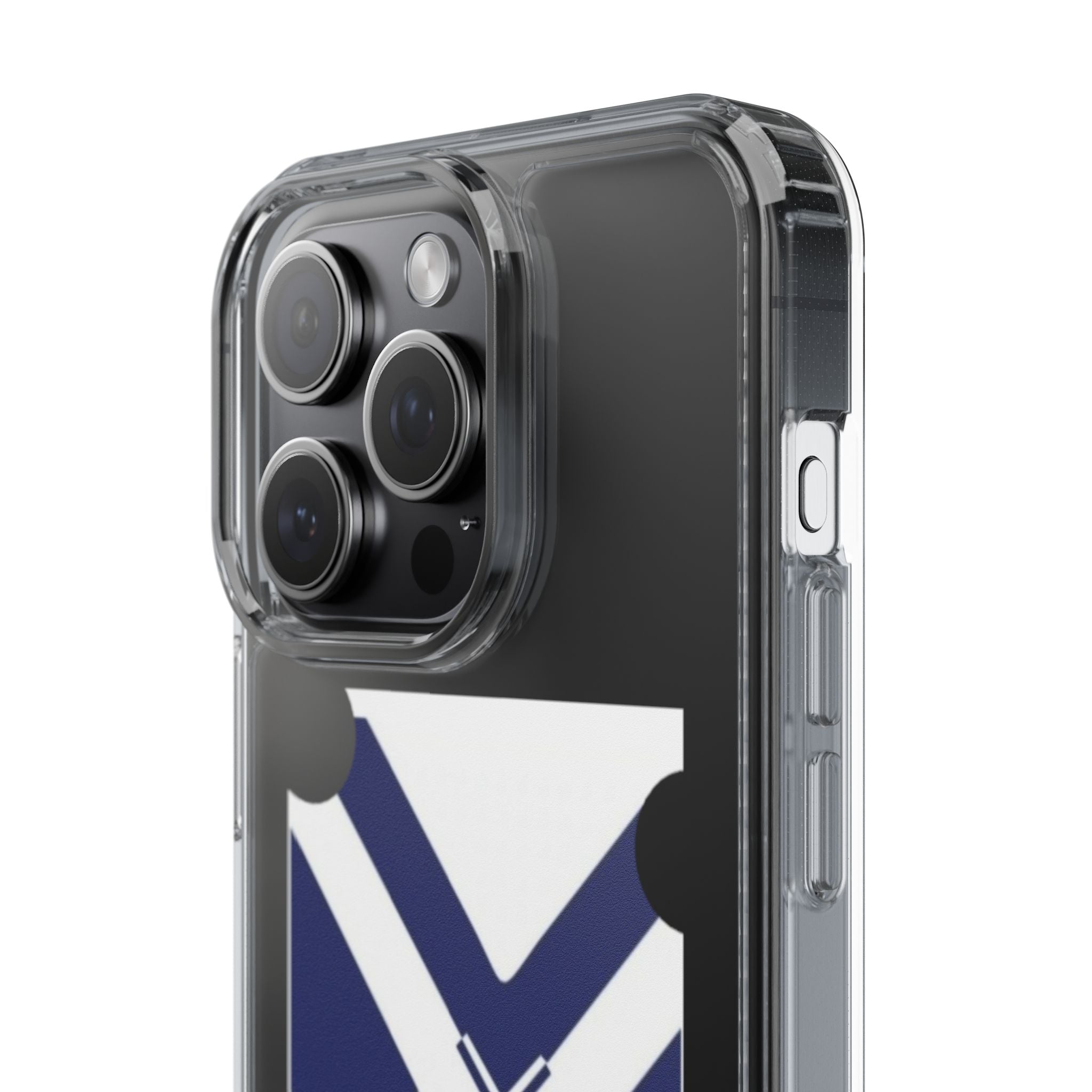 xT7 Saltire Clear Phone Case - Blue White Scottish Flag iPhone Cover