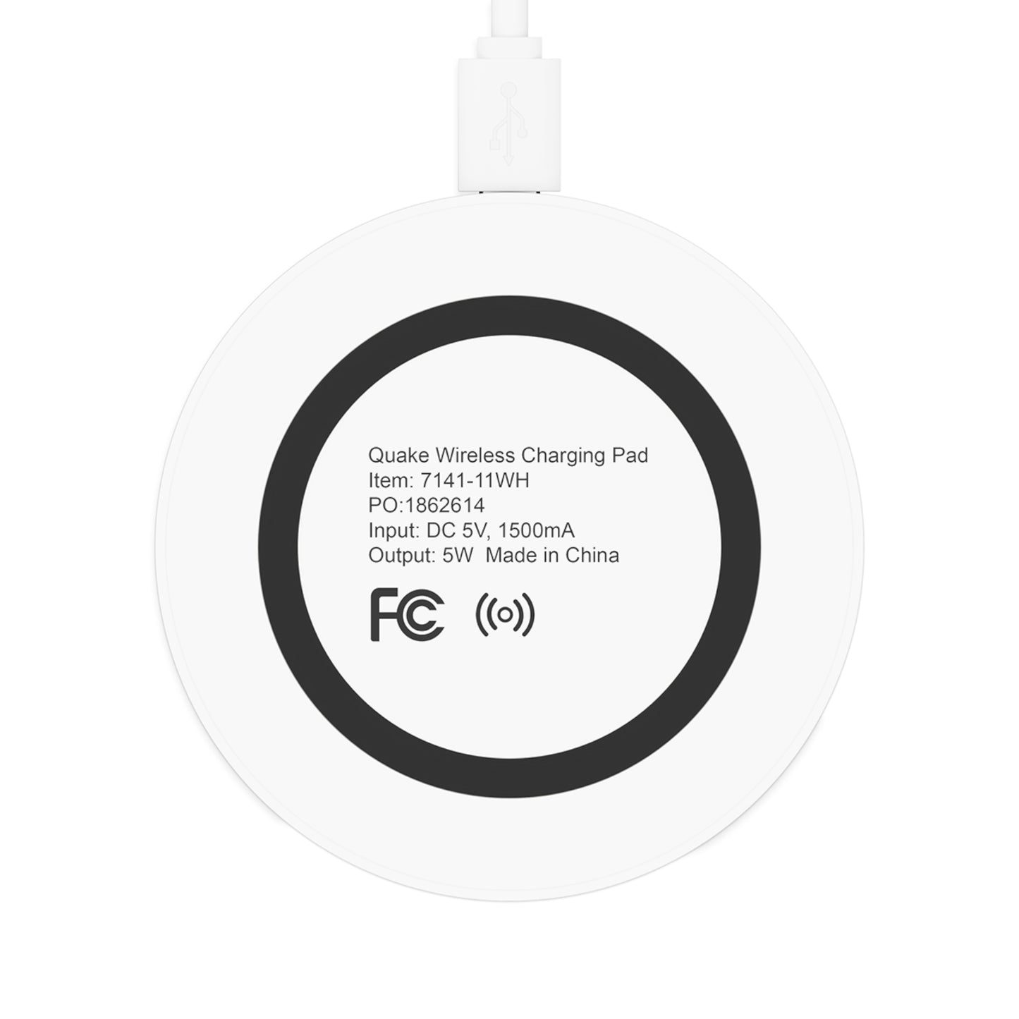 Xt3 Logo Wireless Charging Pad — Fast 5W Qi Phone Charger