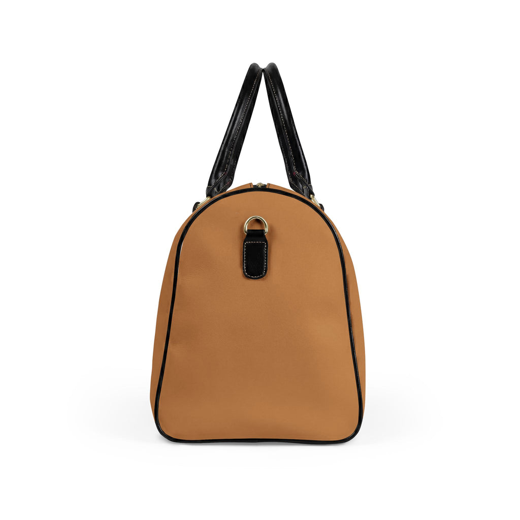 Faux Leather Travel Bag