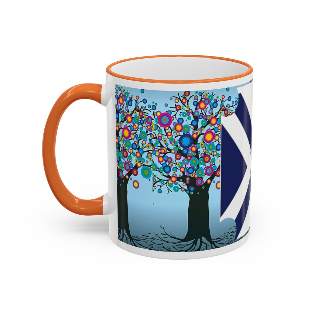 Xponet Mug with Colorful Tree of Life Design (11oz, 15oz)