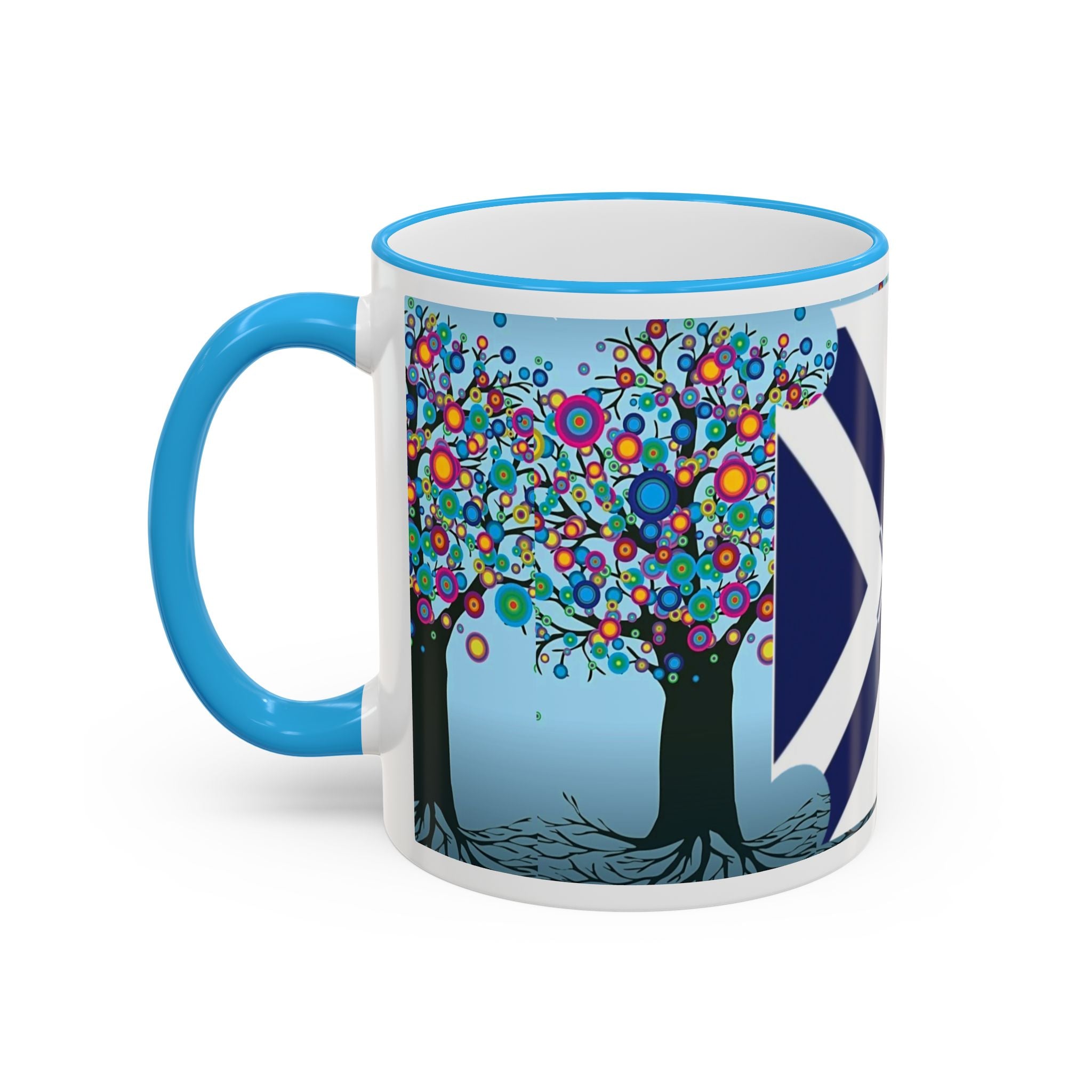 Xponet Mug with Colorful Tree of Life Design (11oz, 15oz)