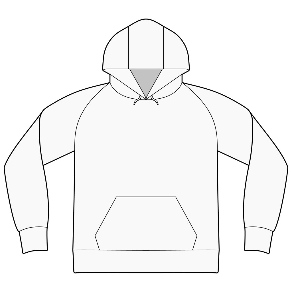 Sleeve Stripe Pullover Hooded Sweatshirt