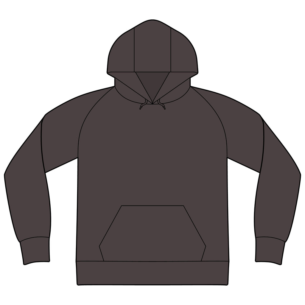 Sleeve Stripe Pullover Hooded Sweatshirt