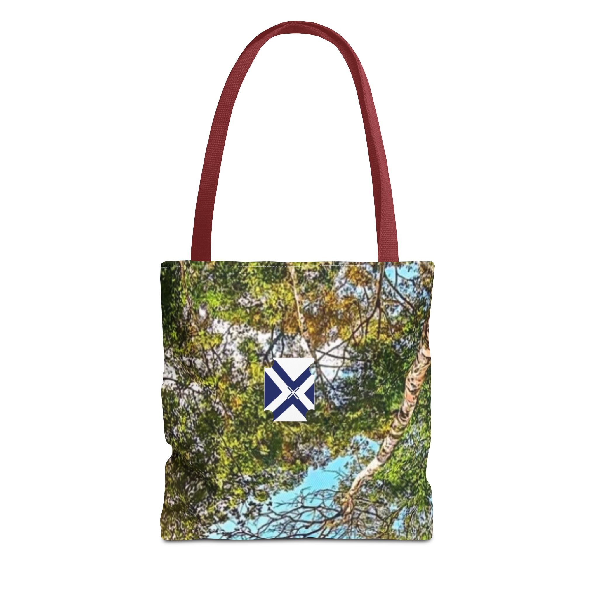 Canopy View Tote Bag — Botanical Sky All-Over Print