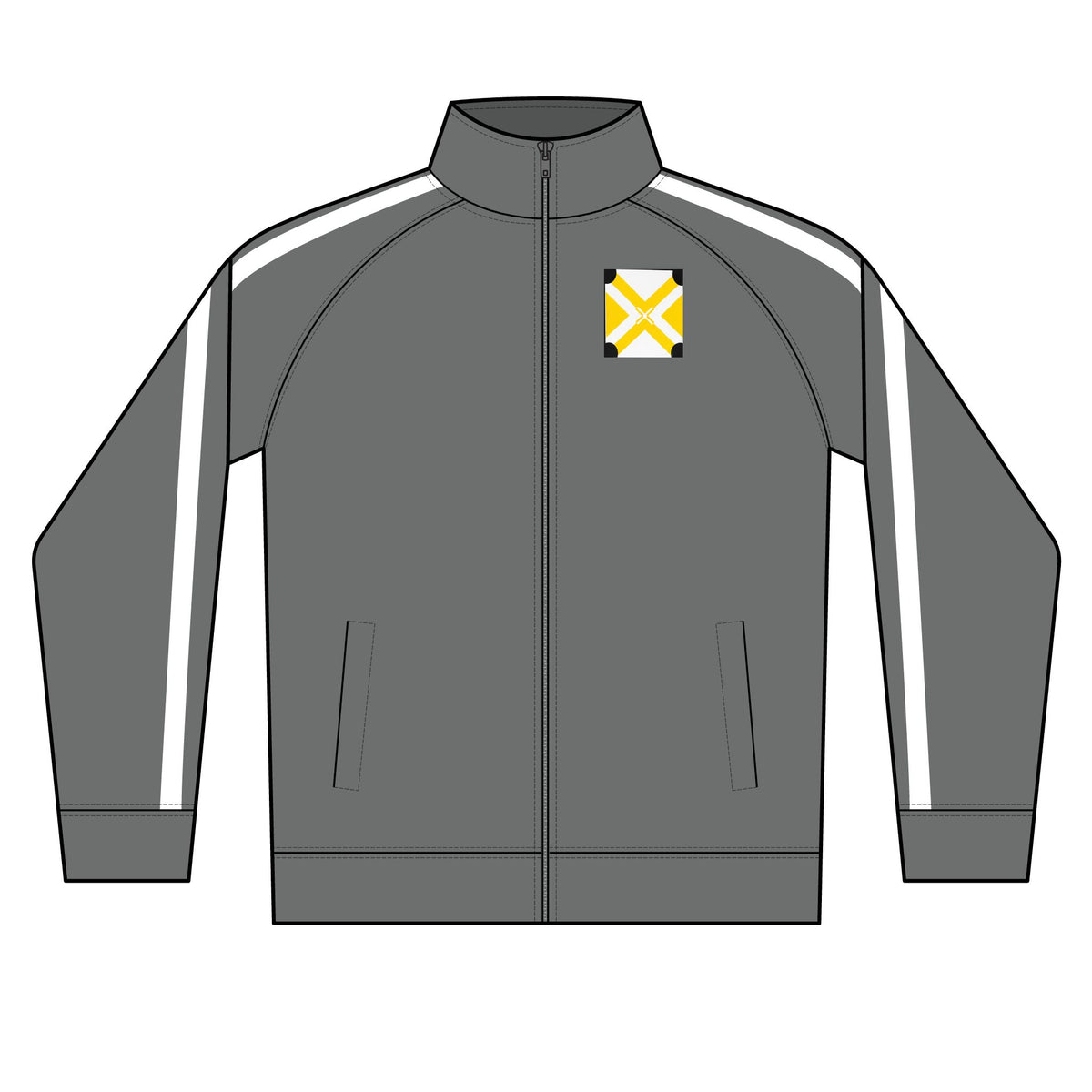 Men's Lightweight Poly-Tech Full-Zip Track Jacket