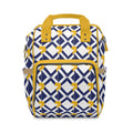 XT8 Navy & Yellow Diaper Backpack — Multifunctional Baby Travel Bag