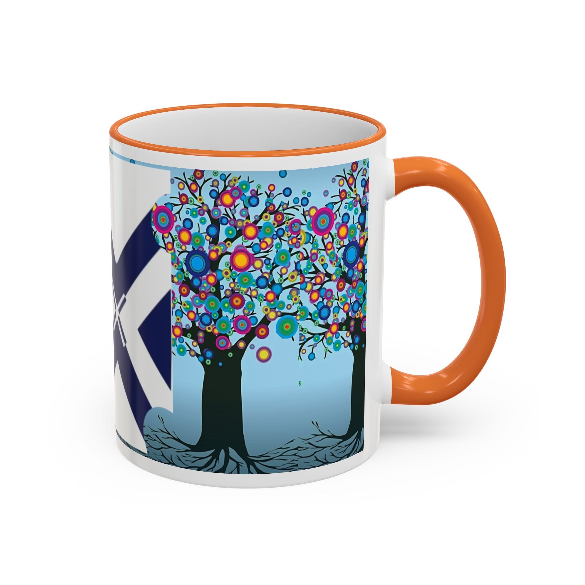 Xponet Mug with Colorful Tree of Life Design (11oz, 15oz)