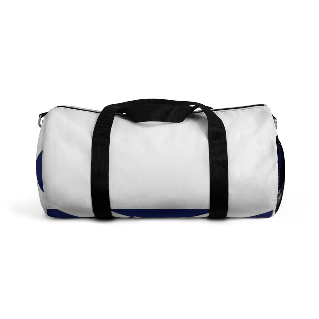 Navy Wave Duffel Bag — Travel & Gym Weekender