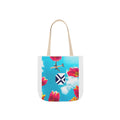 Xt Canvas Tote Bag — Minimalist Monogram Shoulder Tote