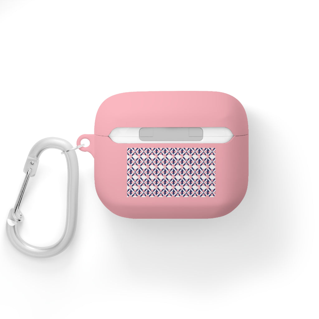 XT9 Blue Tile Pattern AirPods Case