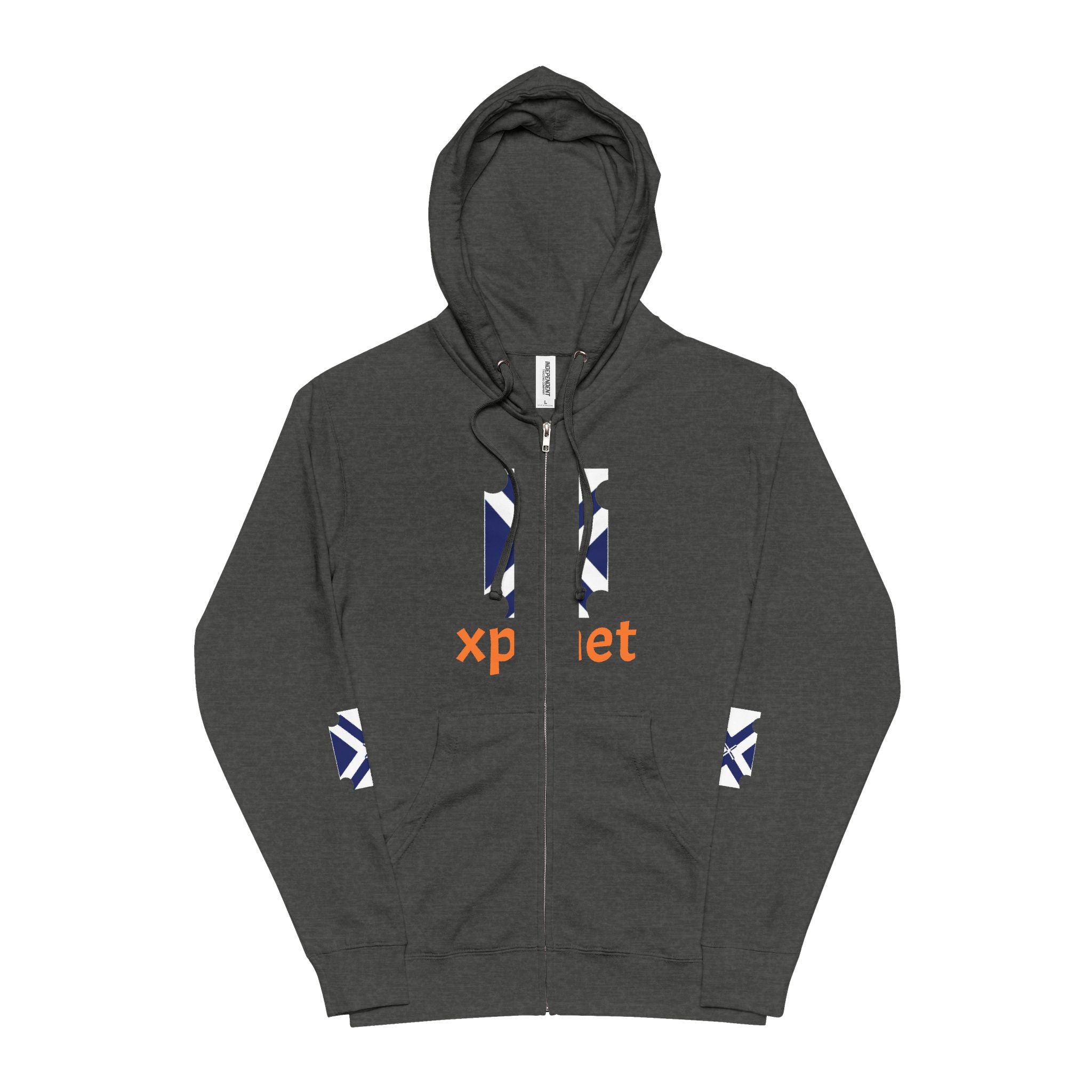 Unisex Fleece Zip Up Hoodie