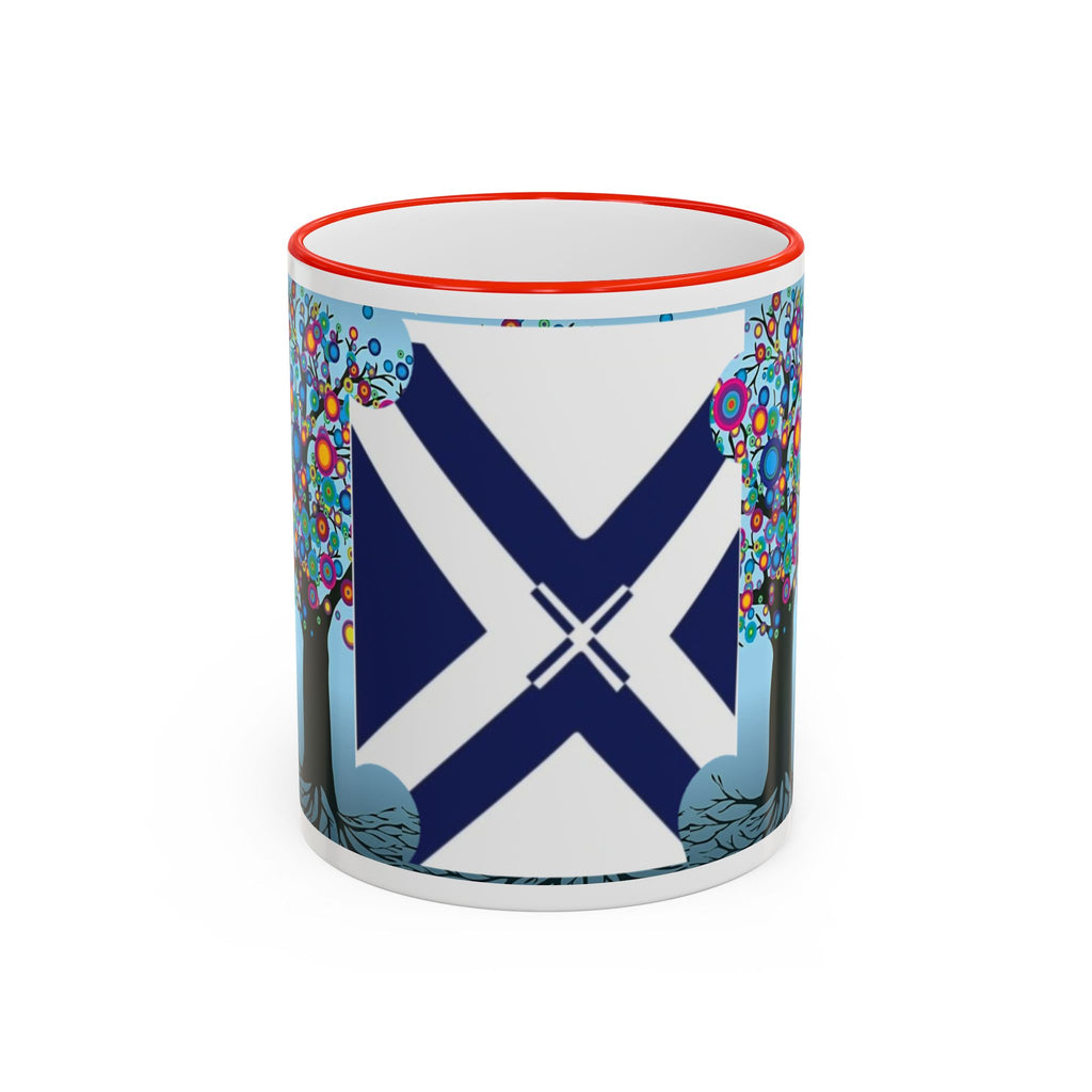 Xponet Mug with Colorful Tree of Life Design (11oz, 15oz)