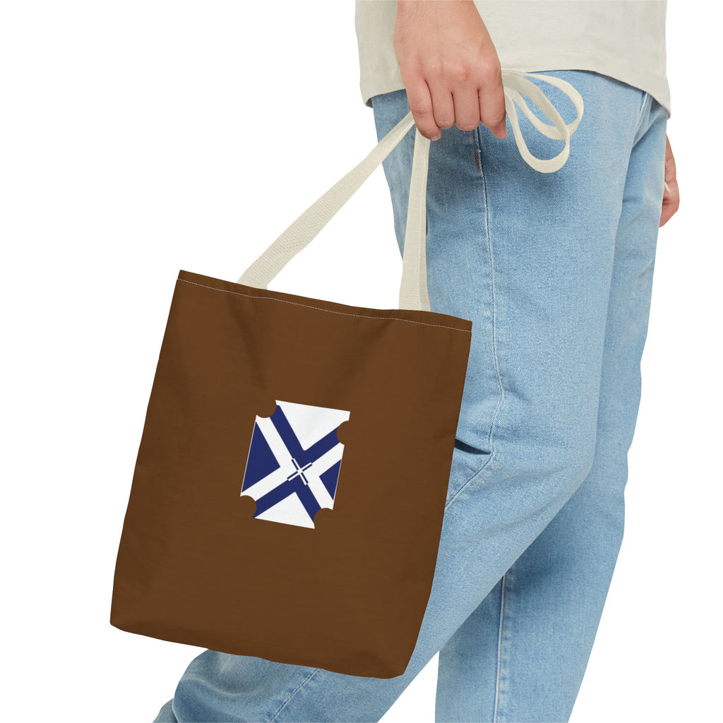 XT7 Tote Bag with Blue Cross Emblem — Casual Everyday Tote