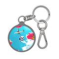 XT Keyring Tag — Minimal Metal Keychain