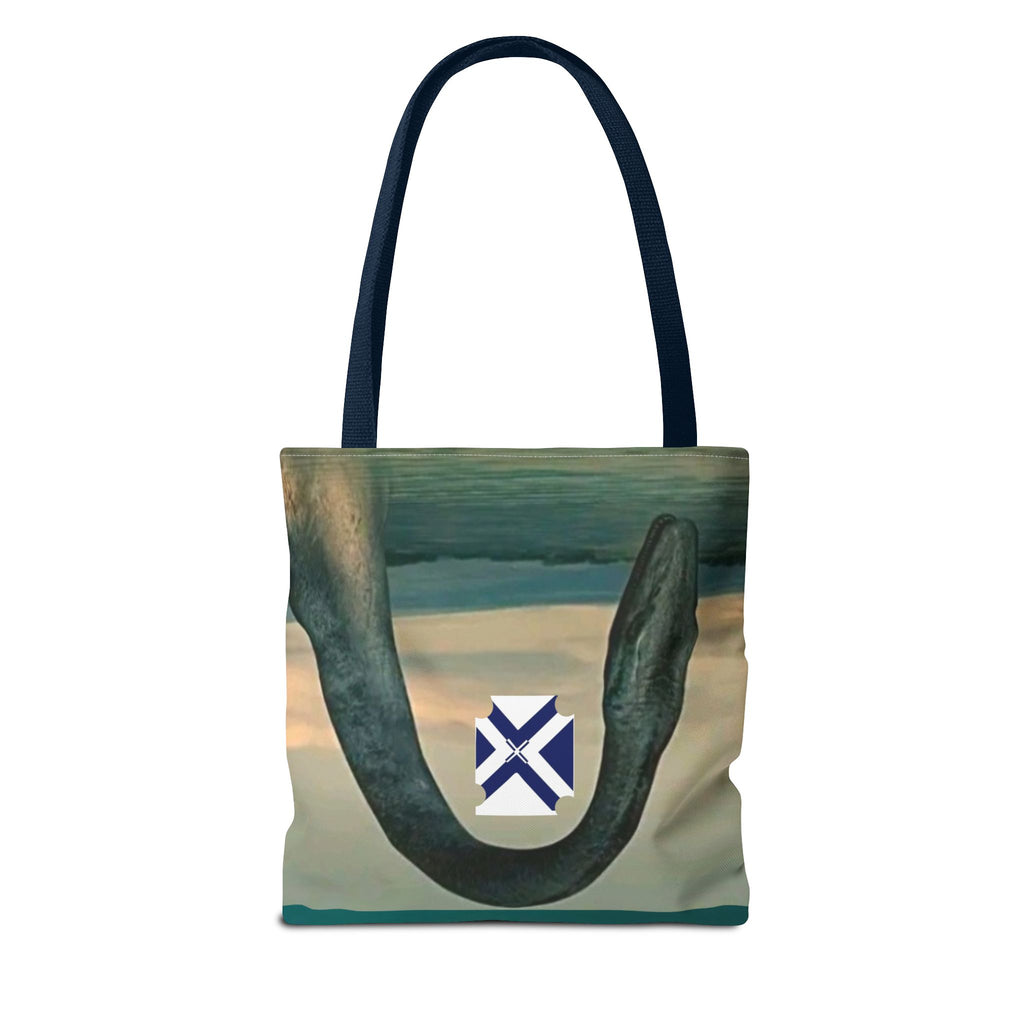 Nessie Loch Ness Tote Bag — Mythic Sea Monster All-Over Print Tote