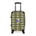 Tropical Wave Carry-On Suitcase with Nautical Flag Accent