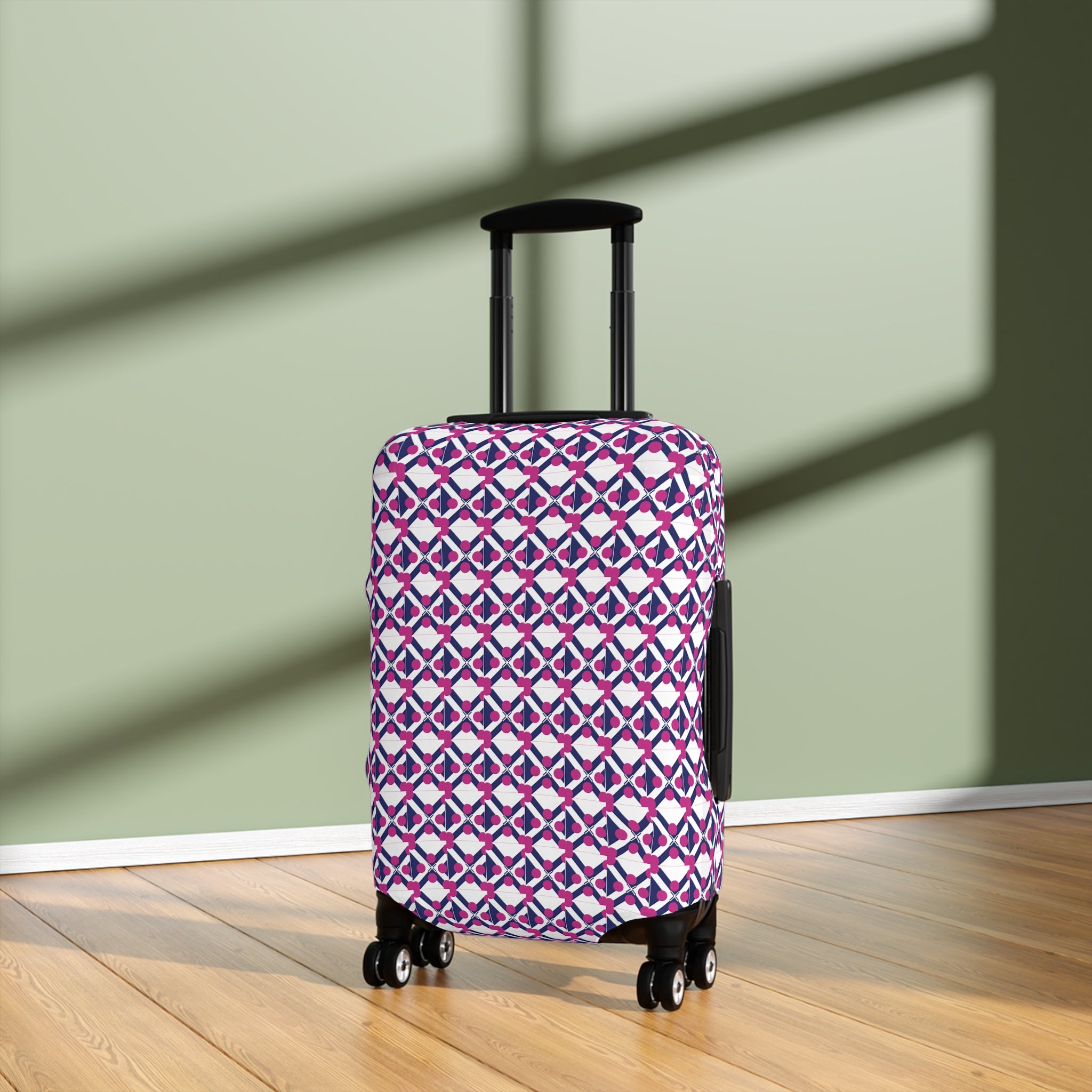 Pink XT9  Luggage Cover — Travel Suitcase Protector