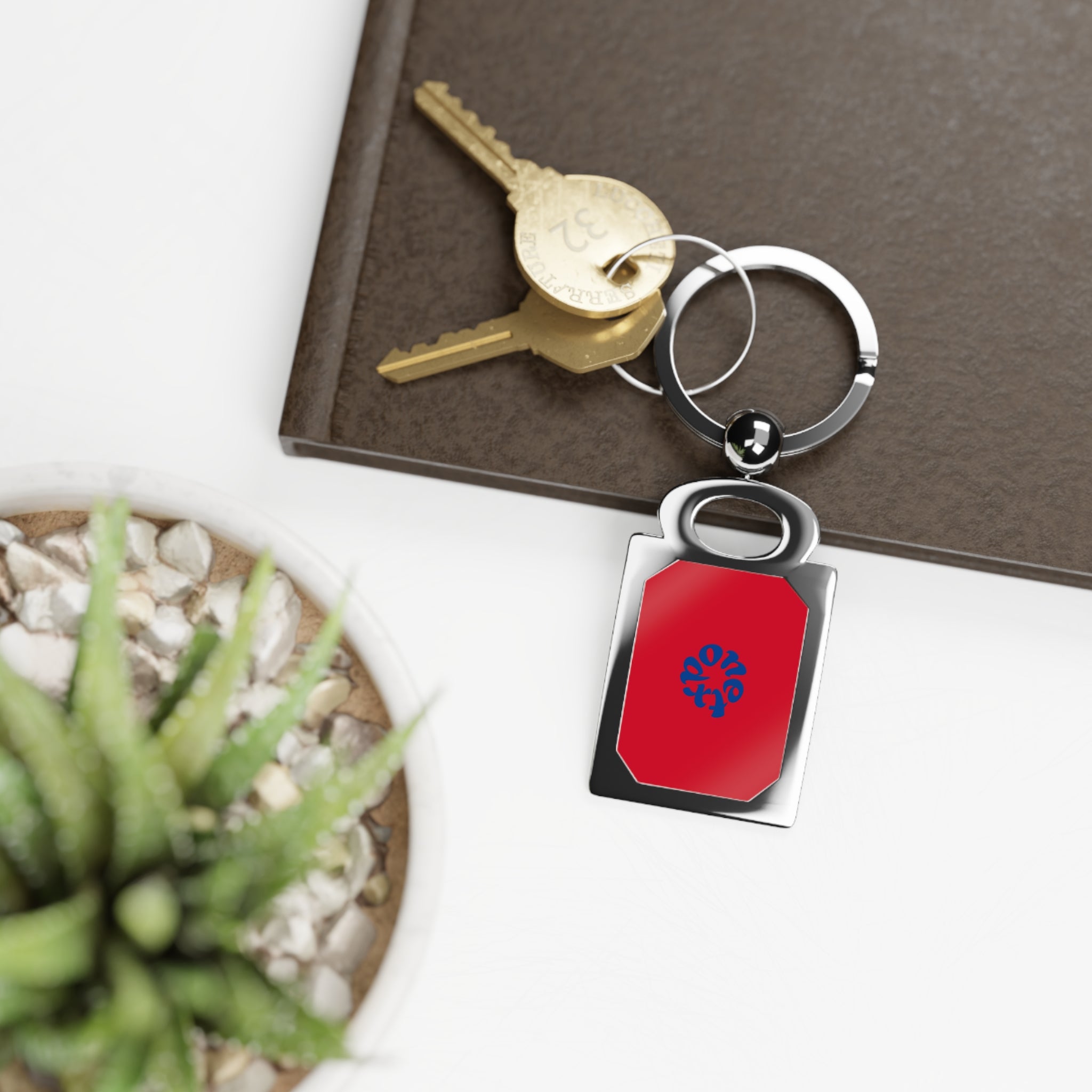 Rectangle Photo Keyring