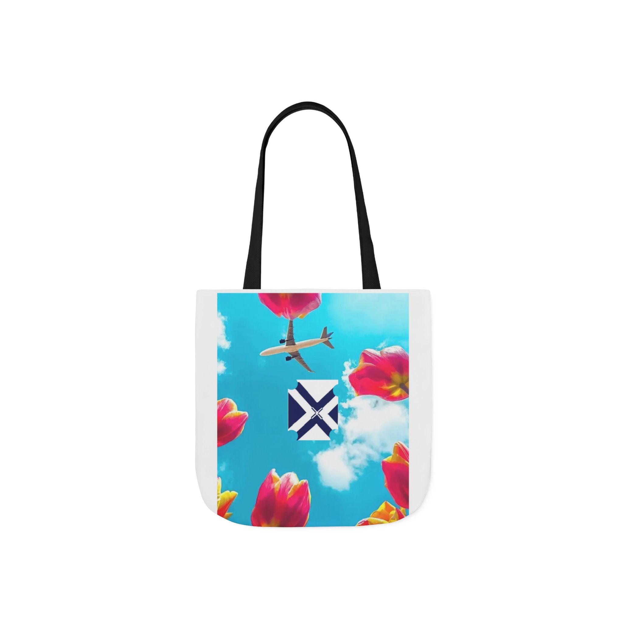 Xt Canvas Tote Bag — Minimalist Monogram Shoulder Tote