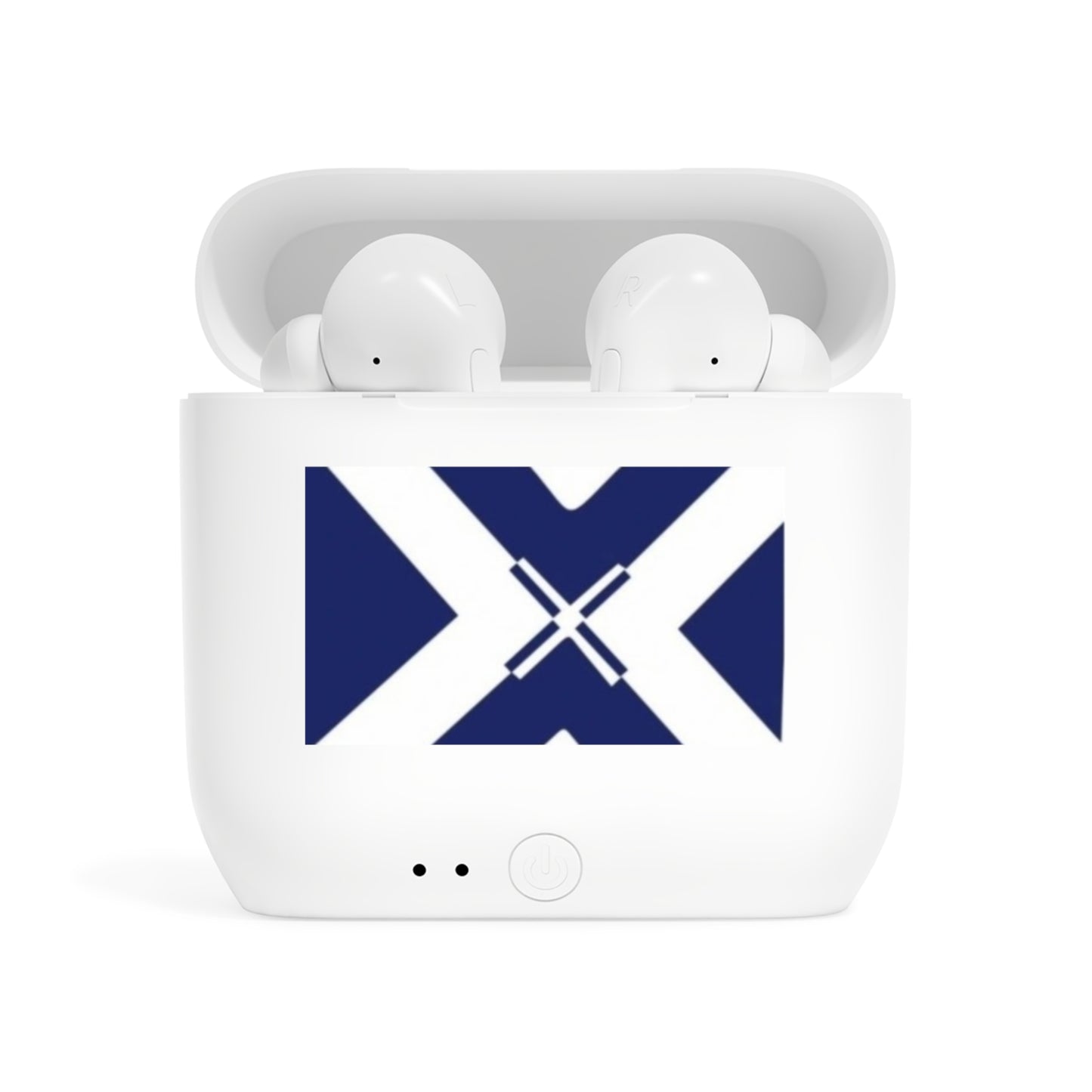 Stylish Wireless Earbuds Case, Personalized Earbud Holder, Scottish Flag Design, Perfect for Music Lovers, Gift for Tech Enthusiasts, [...]