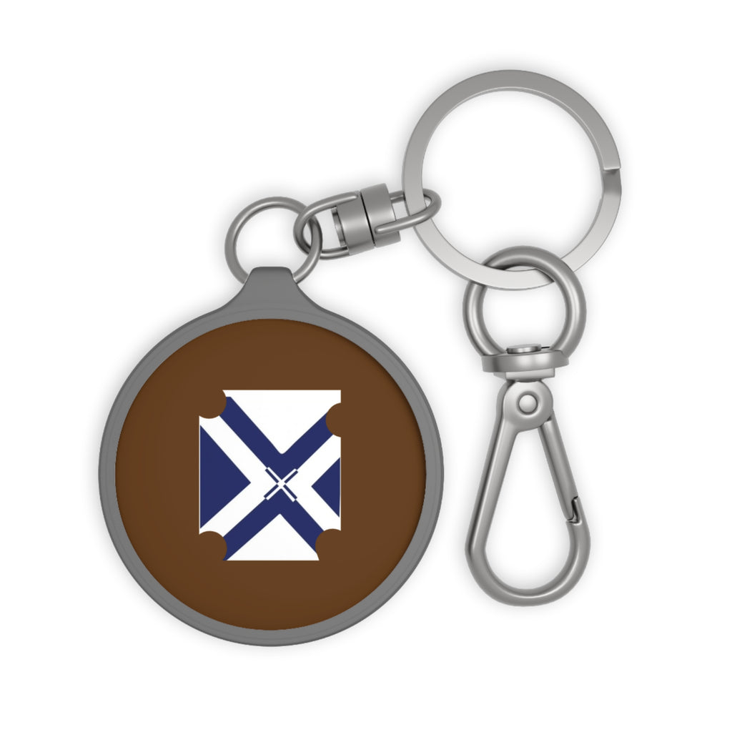 XT7 Blue Saltire Keyring Tag — Marine Flag Keychain