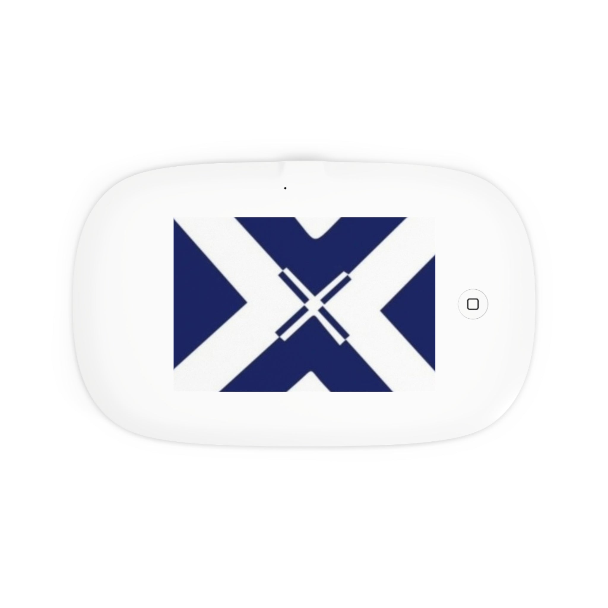 UV Phone Sanitizer & Wireless Charger - Scottish Flag Design, Tech Gift, Home Office Decor, Holiday Present, Travel Essential