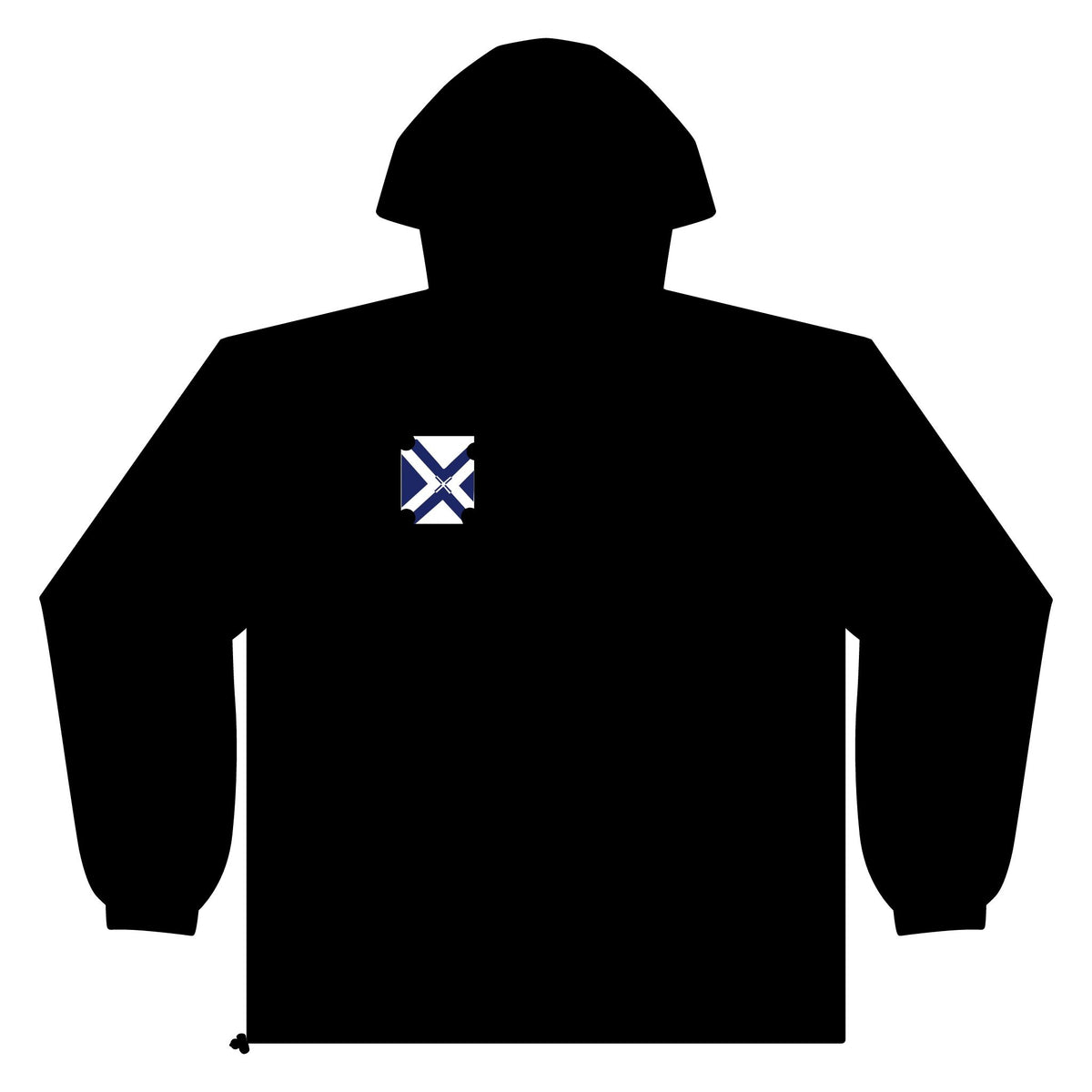 Unisex Lightweight Quarter-Zip Windbreaker Pullover Jacket