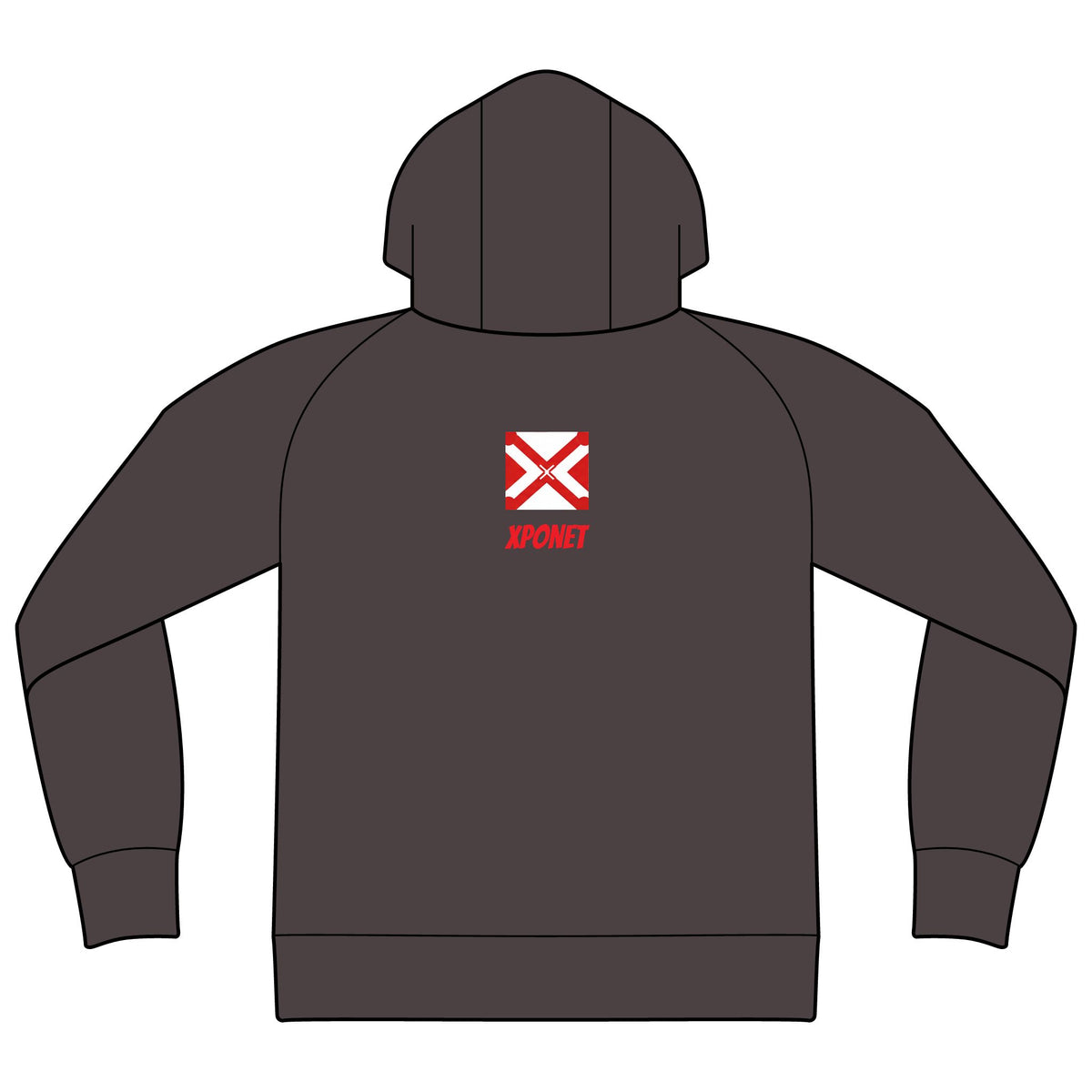 Sleeve Stripe Pullover Hooded Sweatshirt
